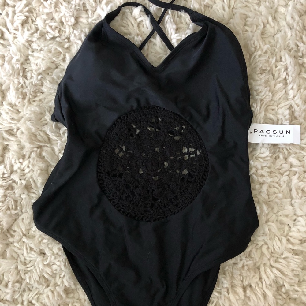 NWT crochet one piece